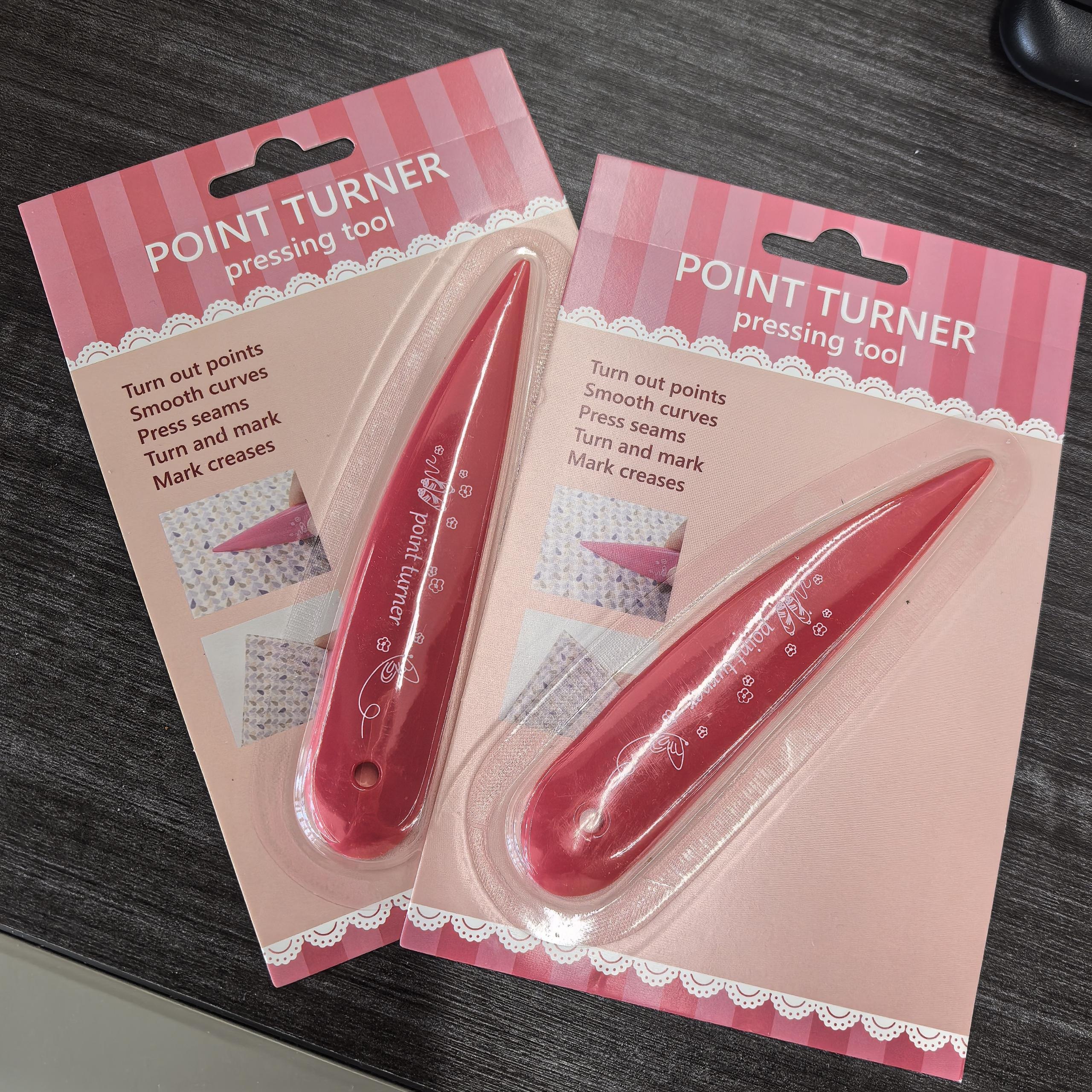 2-pack Plastic Sewing Turner, Sewing Edge Press, Sewing Aids, Sewing Edge Press For Diy Handicrafts