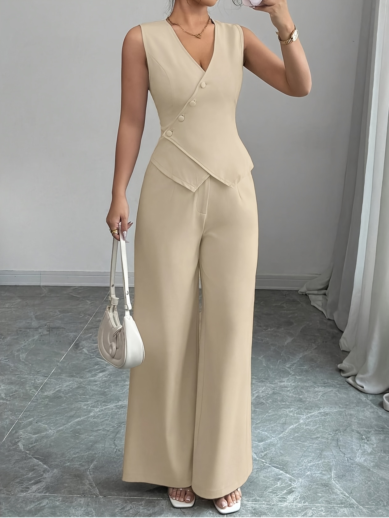 Conjuntos Elegantes Vestidos Elegantes Con Pantalon Para Dama