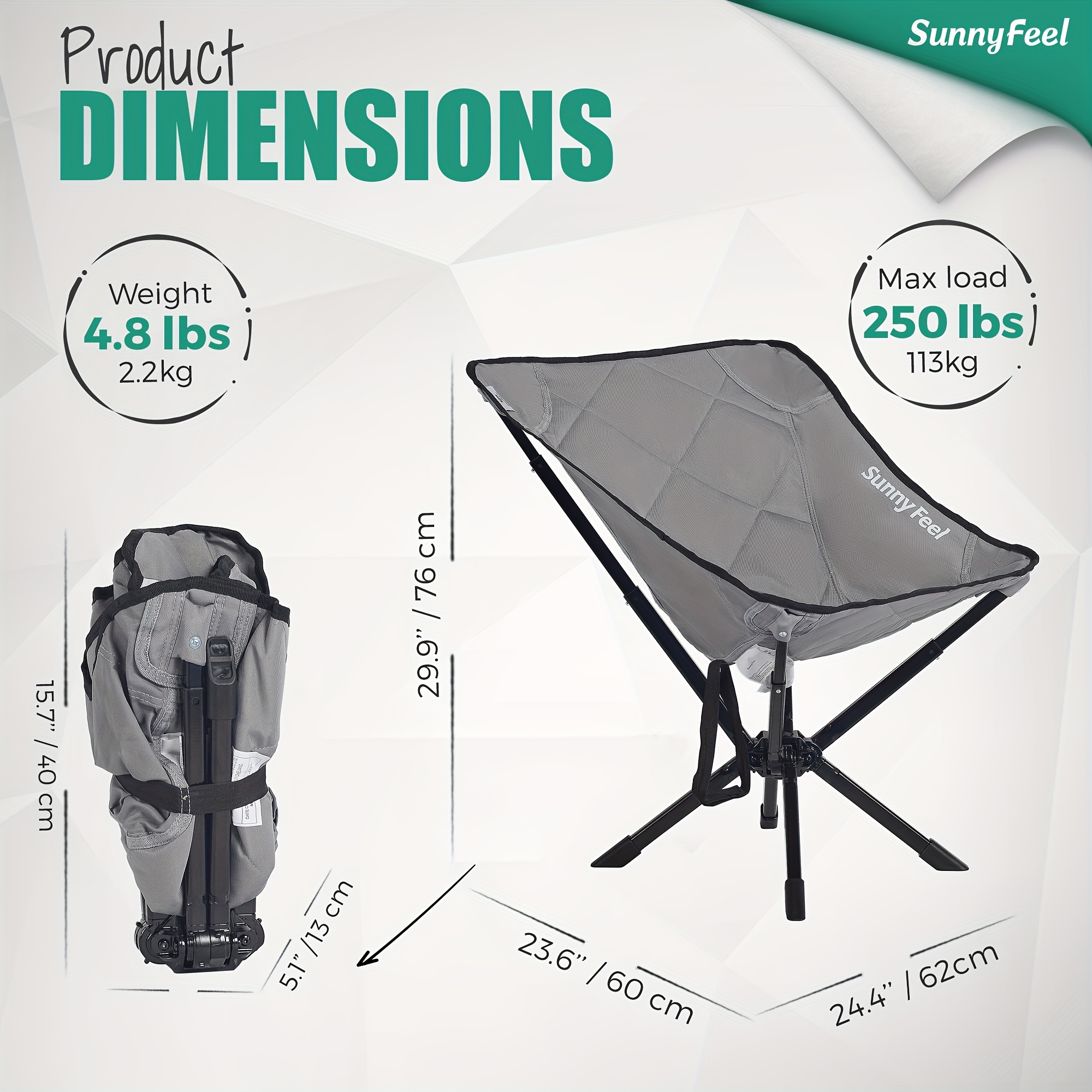 

Sunnyfeel Folding Camping Frame