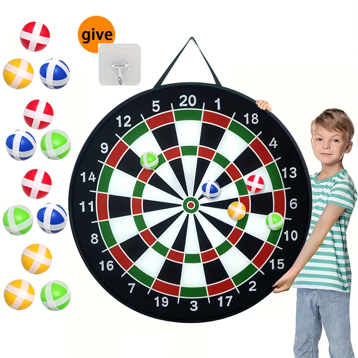 

Size Dart Board Set 12 For Indoor And Outdoor And Throwing