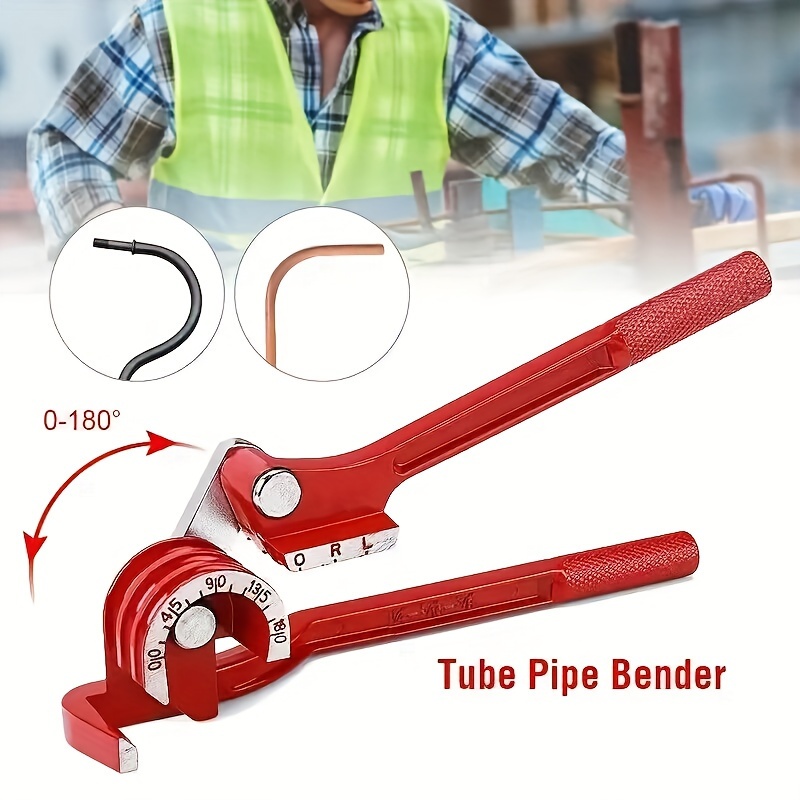 

Manual Tube Pipe Bender: Bend Aluminum, Copper, And Steel Pipes With Ease!