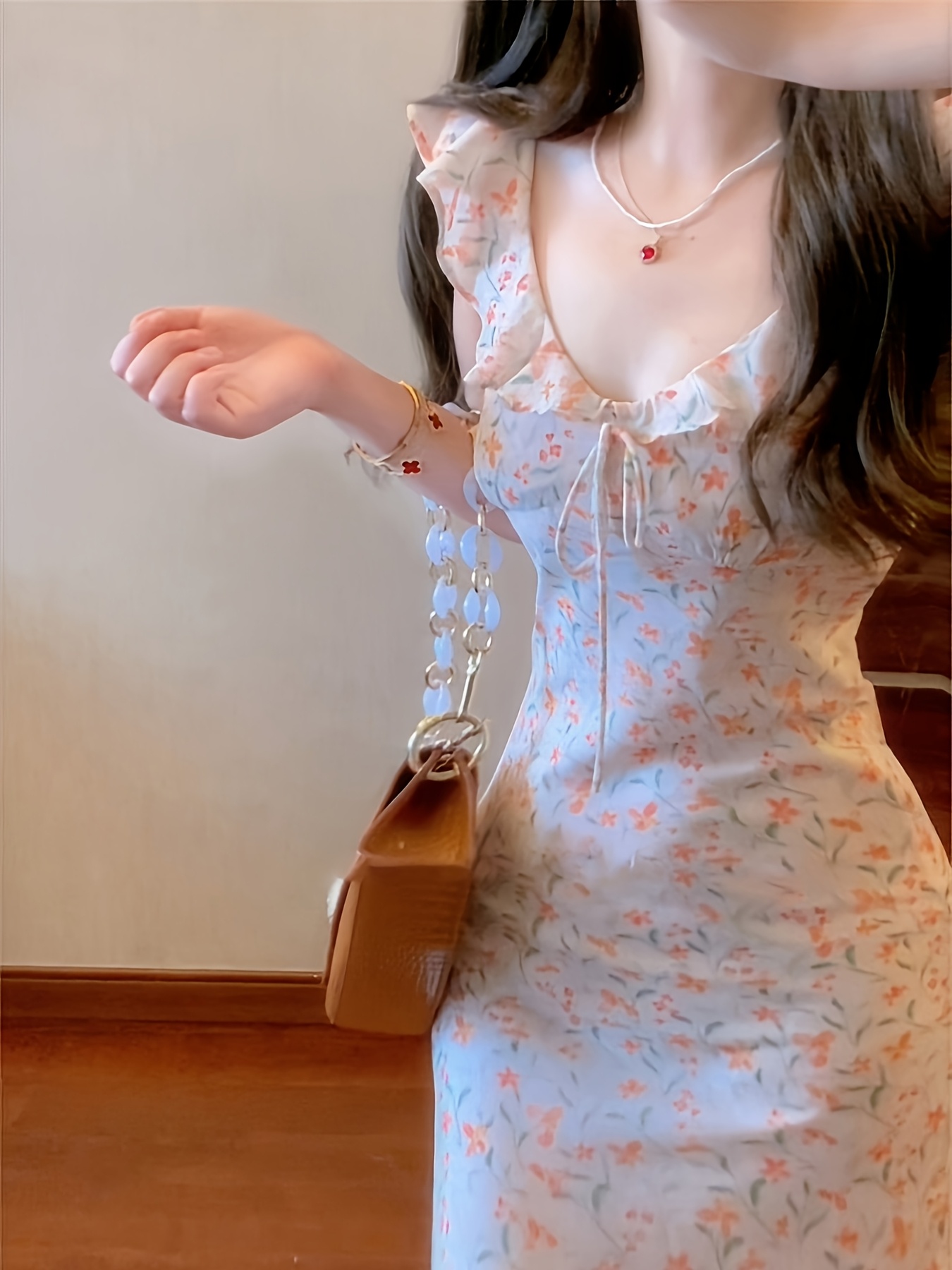 Casual Dresses Short Petite Dresses New French Style Small Flutter