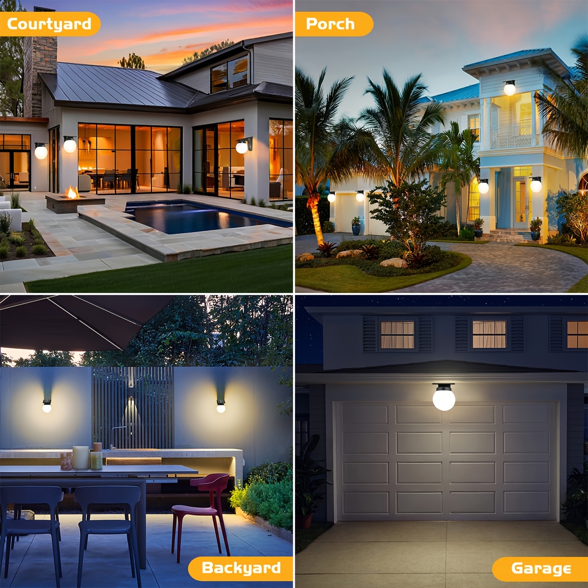 TG-TY13503 | Lampada Da Parete Solare A LED | Lampada Solare Con Sensore Crepuscolare E Di Movimento Illuminazione Solare Esterna 4965 1