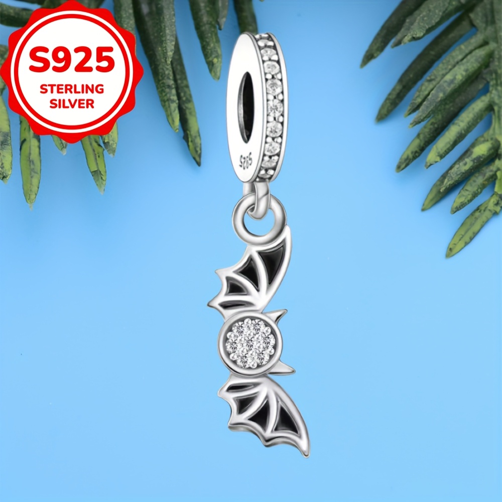 Image of 1pc 925 Design Necklace Pendant | Jewelry Making, Halloween Or Graduation Gift, Synthetic Synthetic Synthetic Zircon​​ Accents, Blpdlxg Brand