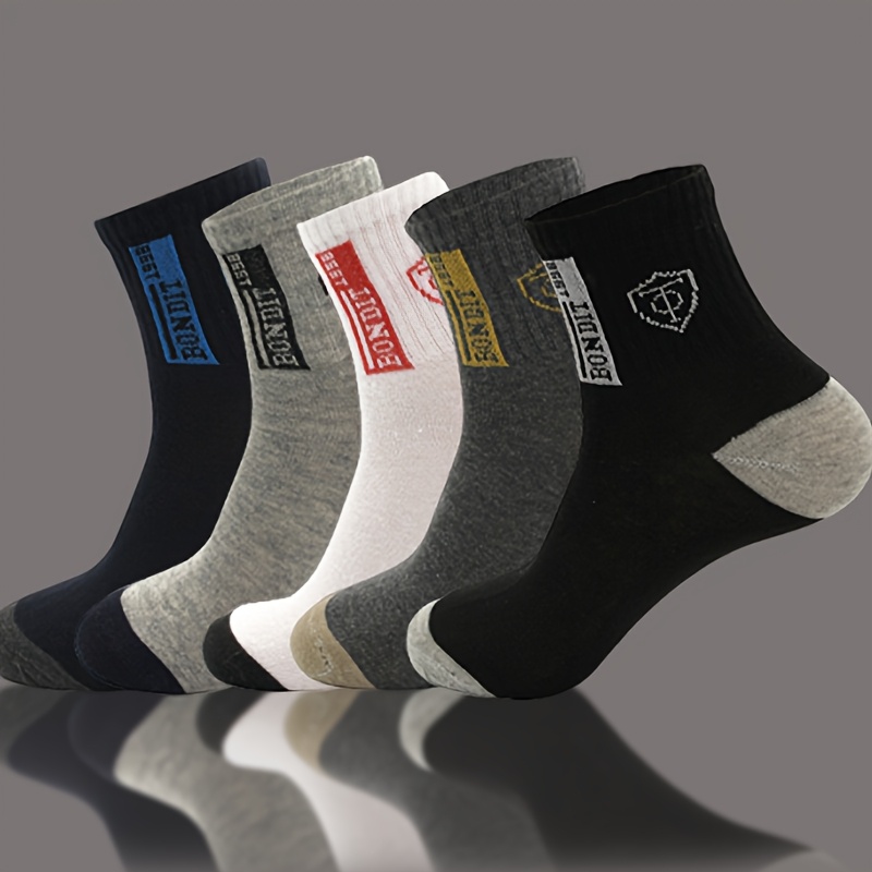 20 Pairs Men's Comfortable Breathable Socks