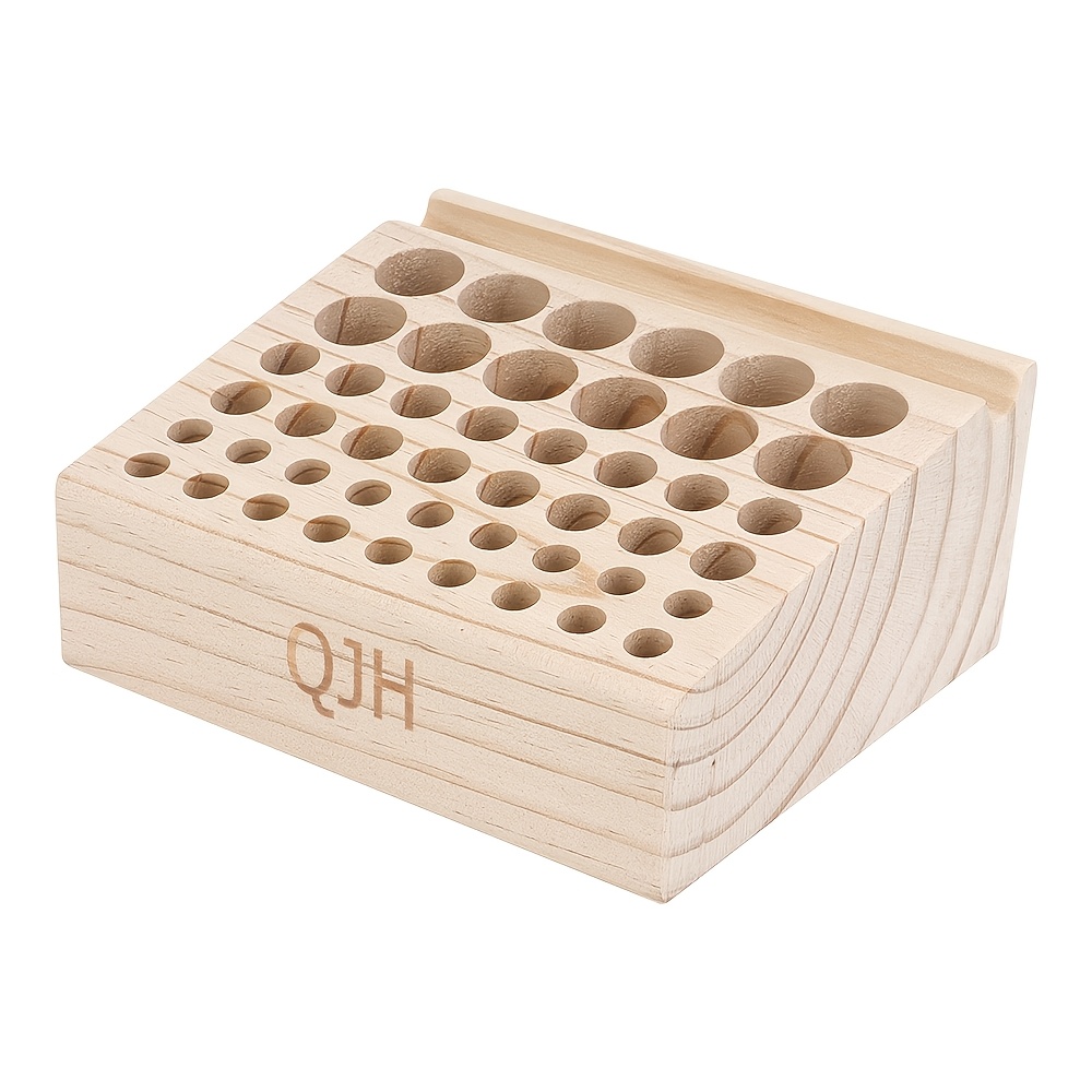 Image of Leather Craft Tool Holder, Leather Tool Organizer Leather Holder Tool Wooden, Professional Leather Tools Storage Box Crafting Organizer, Leather Craft Stand Holder Organizer And Storage