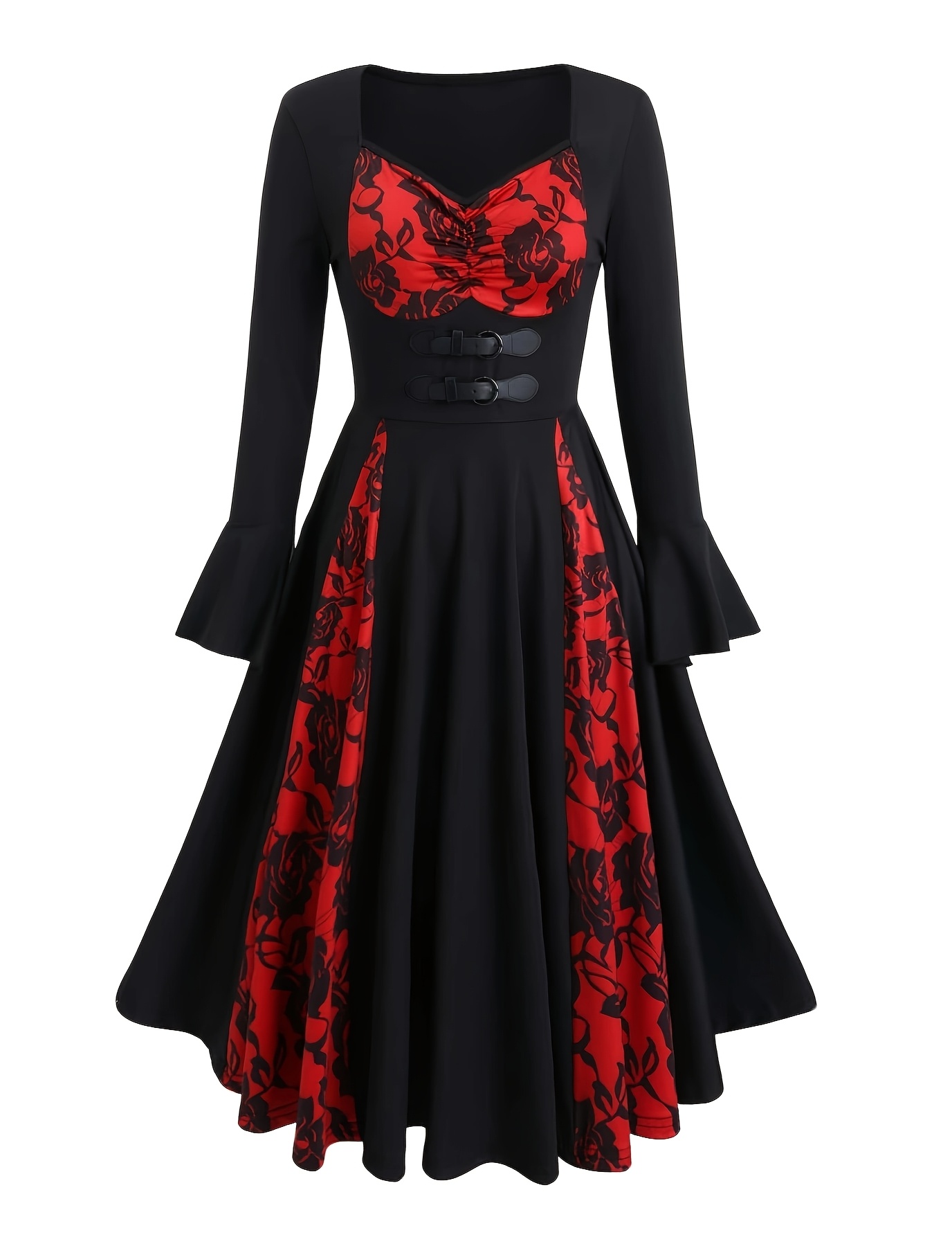 princess polly baby blue dress red black dress sold on Temu Canada