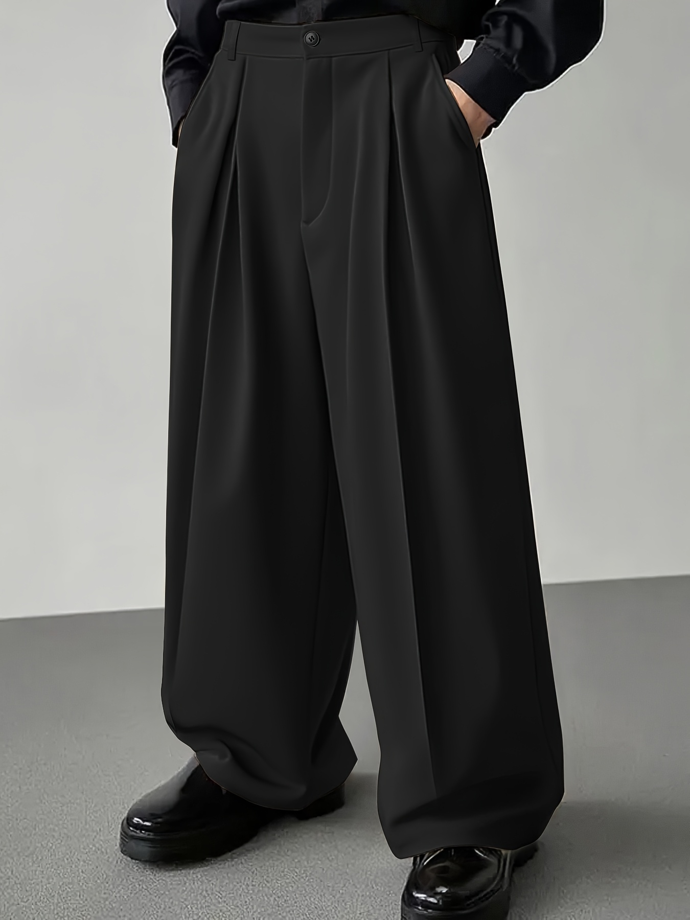 strapless open back dress Men's oversized suit pants – Style Old Money main image 0