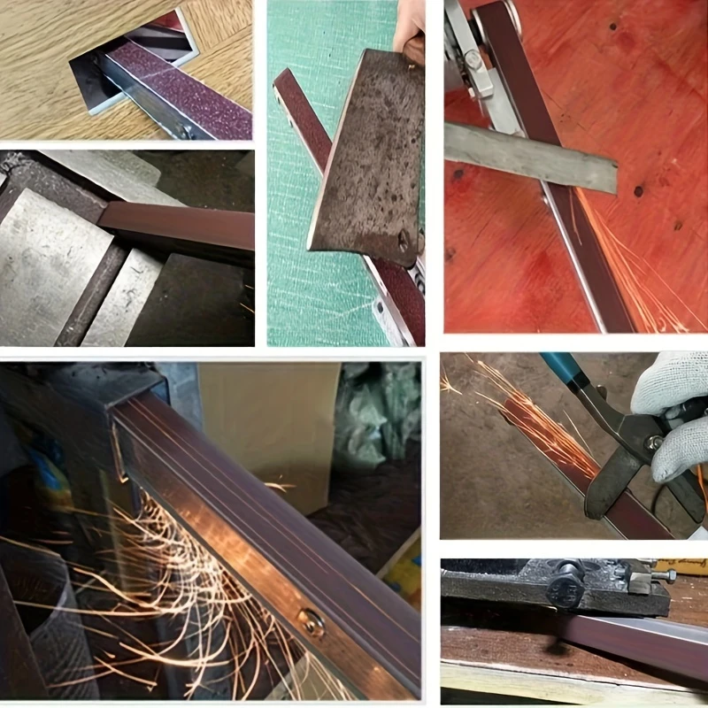 accesorios modificados para amoladora , soporte modificado, para lijadora de banda, para trabajos de carpintería, adecuada para amoladoras es de 100/115, 125, eliminación de metálico 5