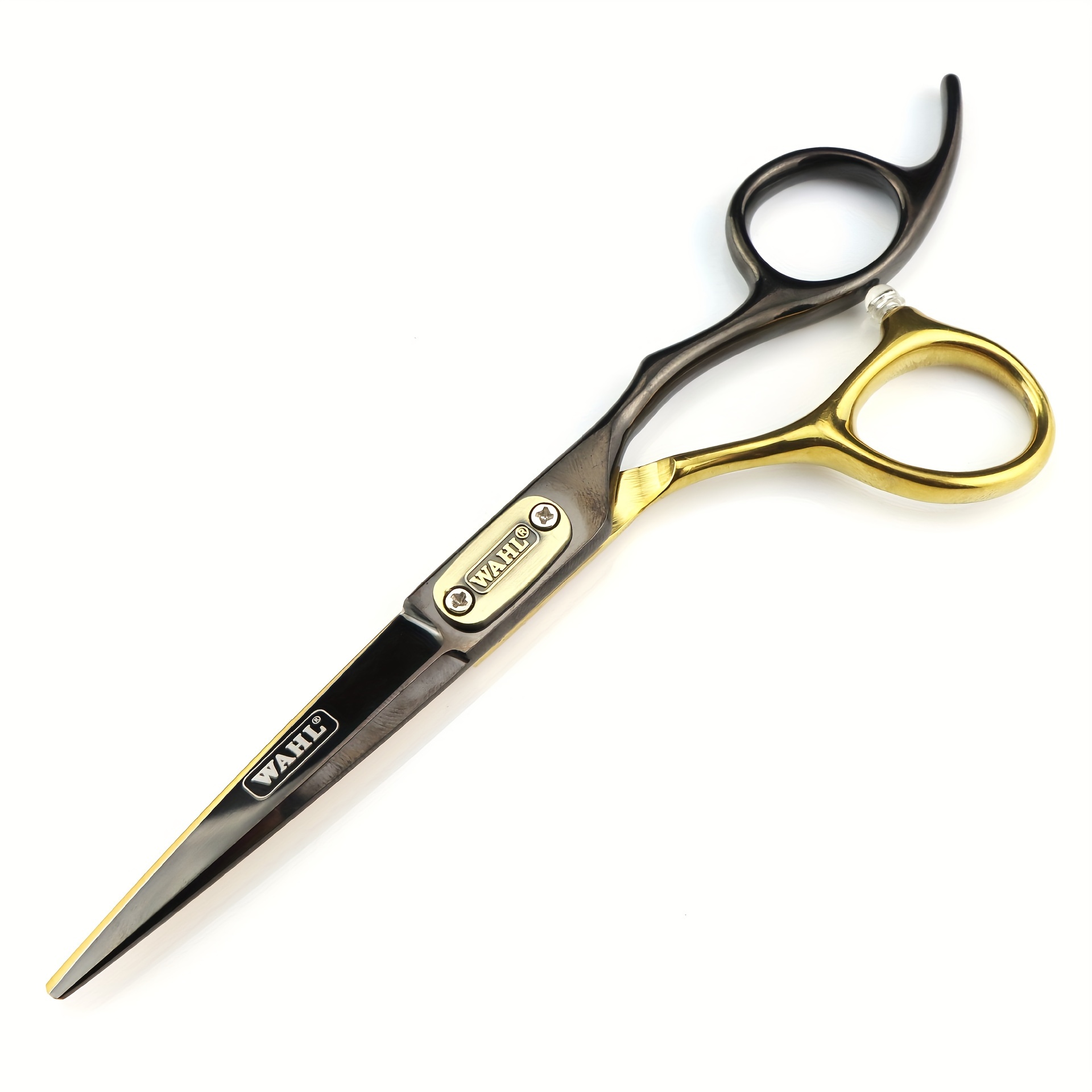 6 inch black and golden silvery professional hair cutting scissors 1pc of high end salon scissors cutting scissors and thinning scissors details 1