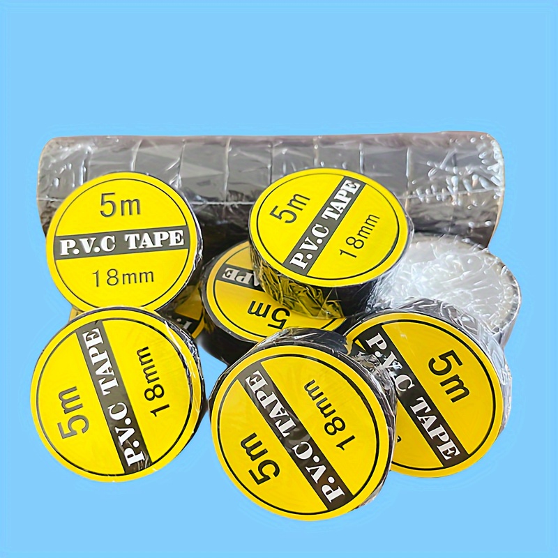 

10pcs 5m - - Pvc Electrical , Retardant For Metal , Adhesive