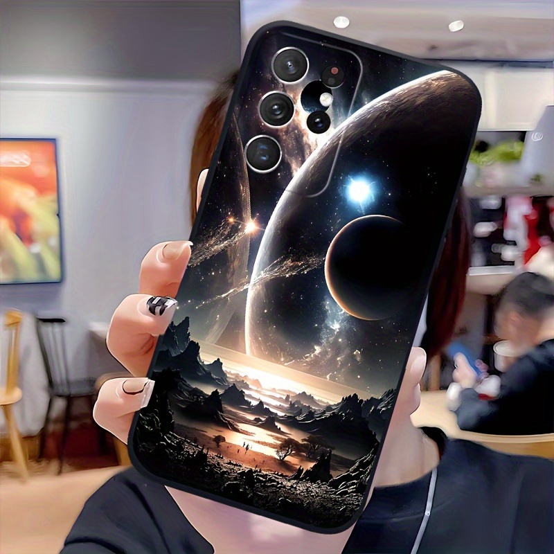 TEMU Phone Case - Fashionable Printed Soft Phone Cover For For Galaxy Models Including S20, S21, S22, And S23 Series, Compatible With 5g