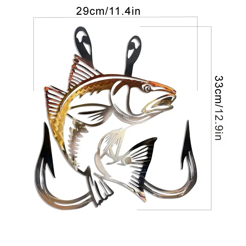 2d flat metal fish hook ocean - Temu 2d flat metal fish hook ocean - Temu