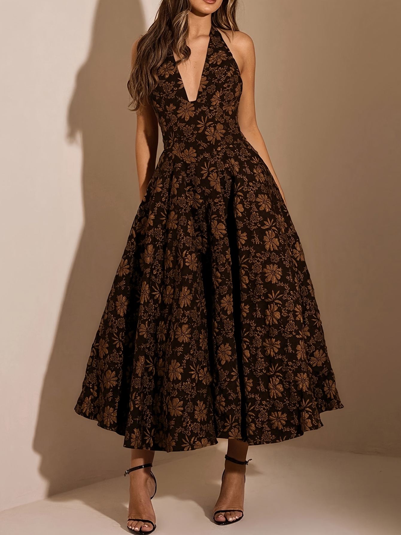 dark brown dress - Mauritius