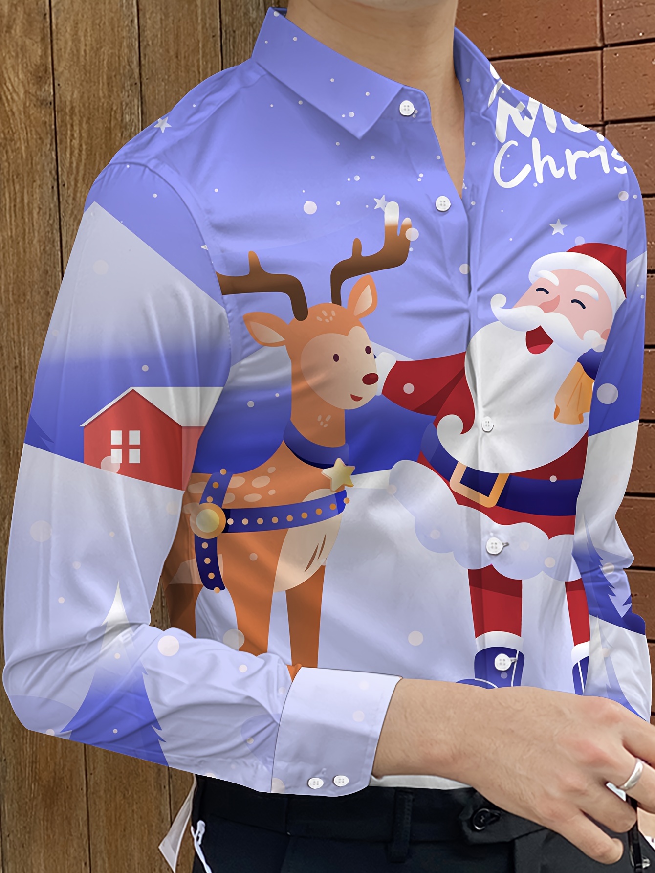 mens dress shirt christmas Festivity Green | For men Machine washable. mens fashion dress shirts christmas