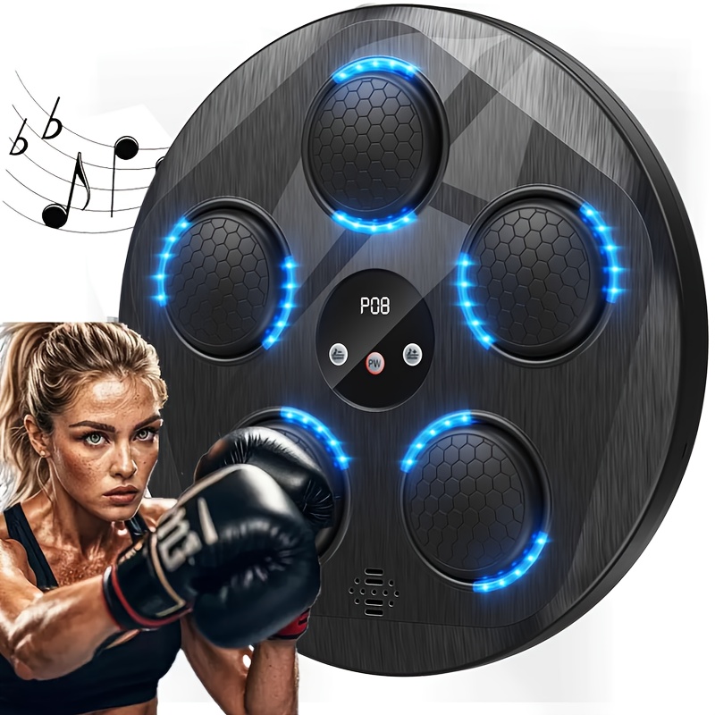 Black music boxing machine sold by 100 Spartans