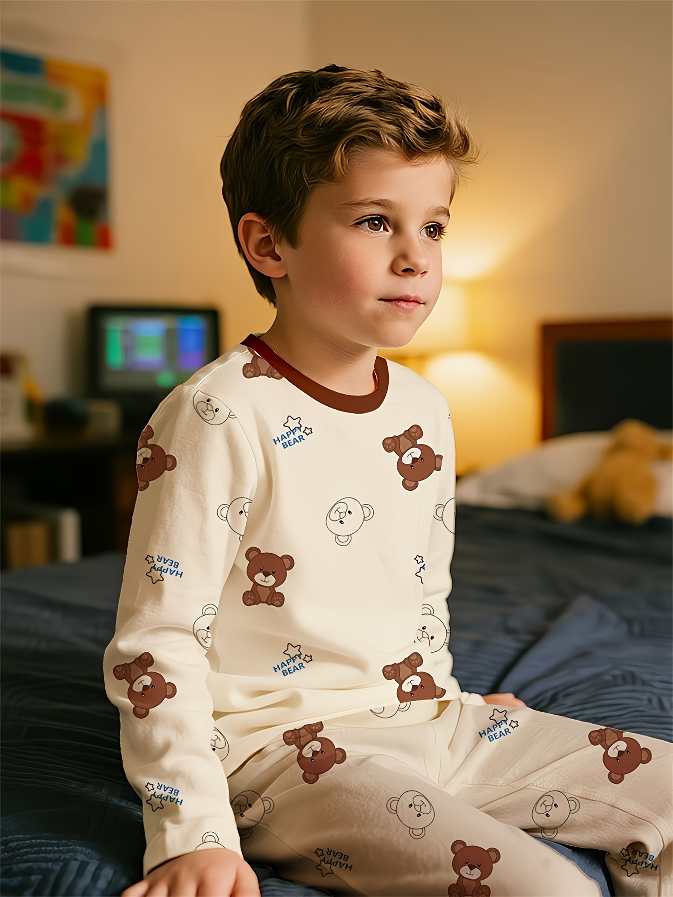 pyjama garçon enfants à 10 12 ans ensemble Temu Belgium