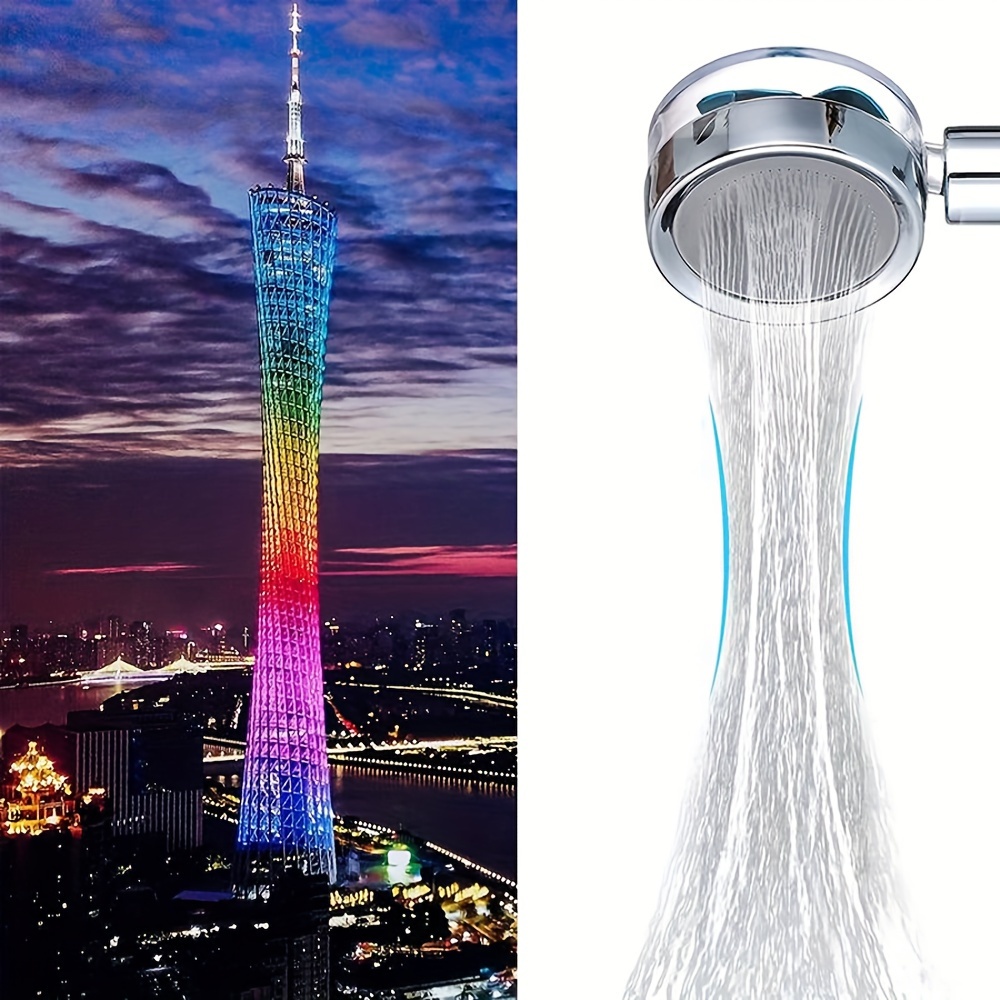 Boosting Shower Head for Super Pressurized Water Flow