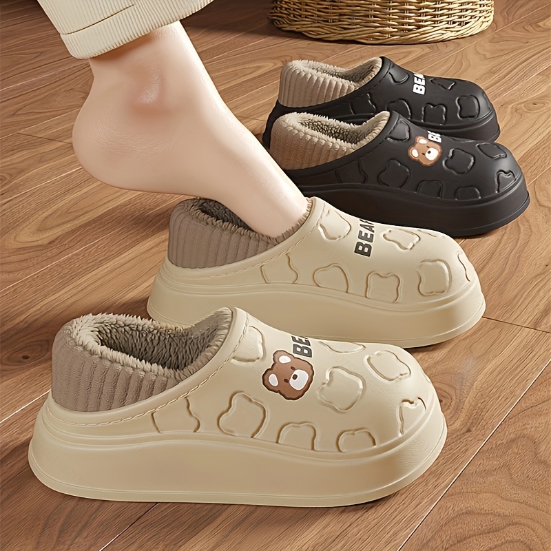 

Chaussons en d'Hiver, Motif de Dessin , Chauds et Antidérapants pour , Style Couple