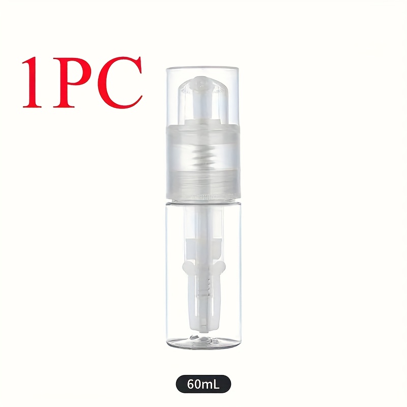 TEMU 1pc Dust Spray Bottle - Leak-proof, Unscented, Phosphate-free Plastic Dispenser For Nails, Hair, Fiber Applications - Travel Accessory, Body