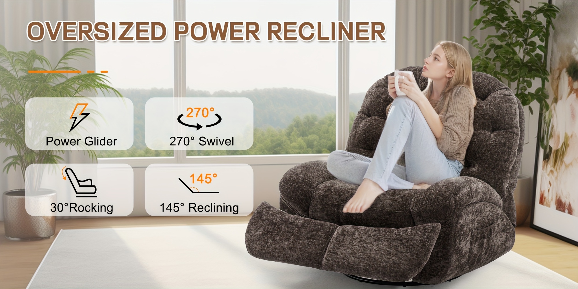 KORSER Recliner side angle
