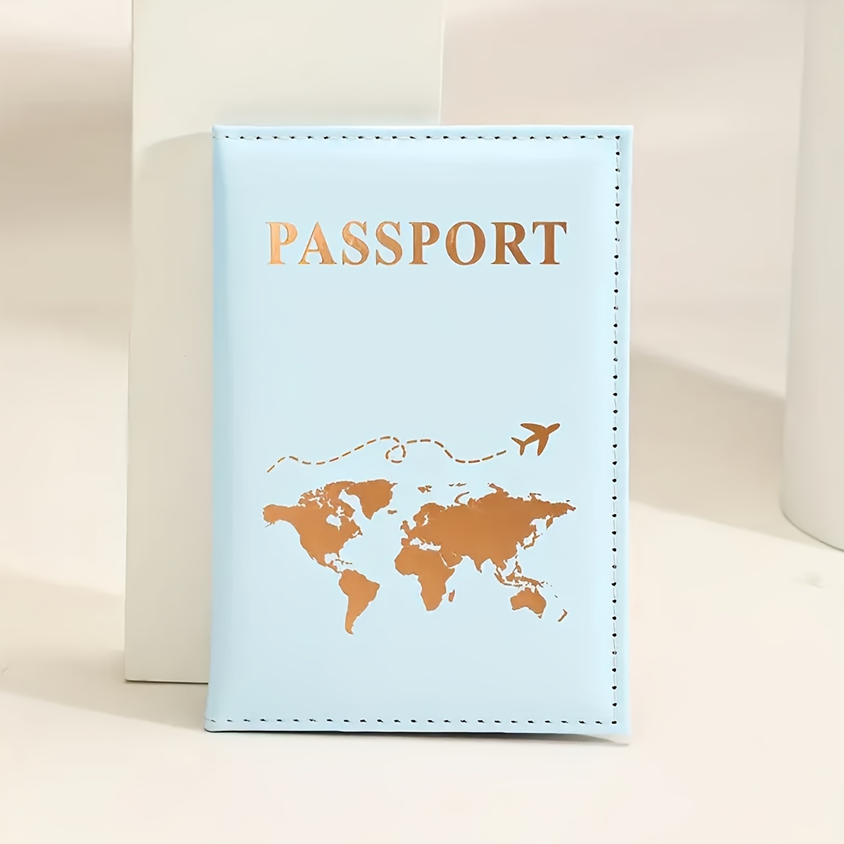 1pc/2pcs/4pcs Couple Passport Bag Travel Passport Protective Case Solid Color Minimalist ID Protective Case Travel Wallet Multi-Functional Passport Holde