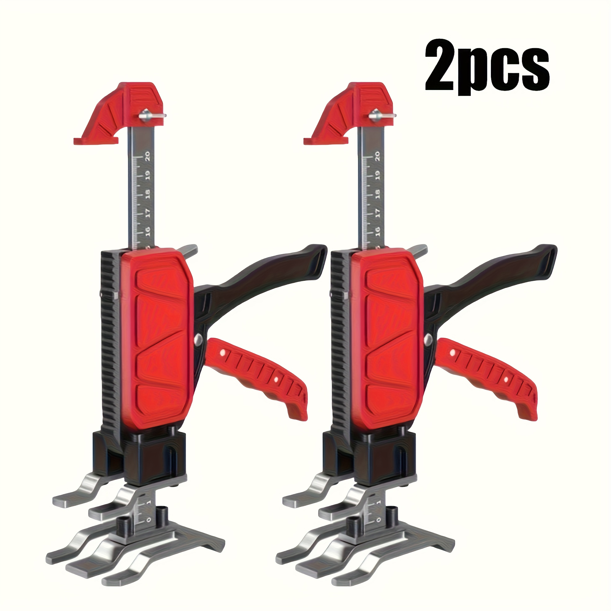 E-shop 2 Hochleistungs-Handhebel-Armlifte – 150 kg Tragkraft, höhenverstellbar, stabiler Sockel, ergonomischer Griff, kompakt , langlebige