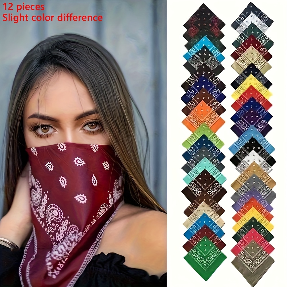 Western Cowboy Party Geschenk-Set – 12 Tüten Mit Bandanas, Aufklebern & Karten Für Mottoparty