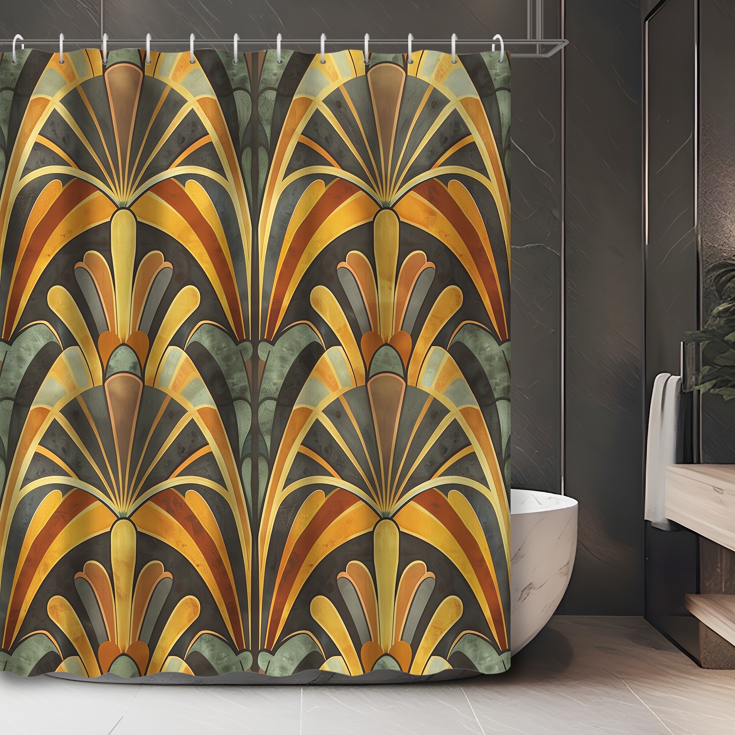 

Art Bath Curtain 12 - , , And Of Polyester
