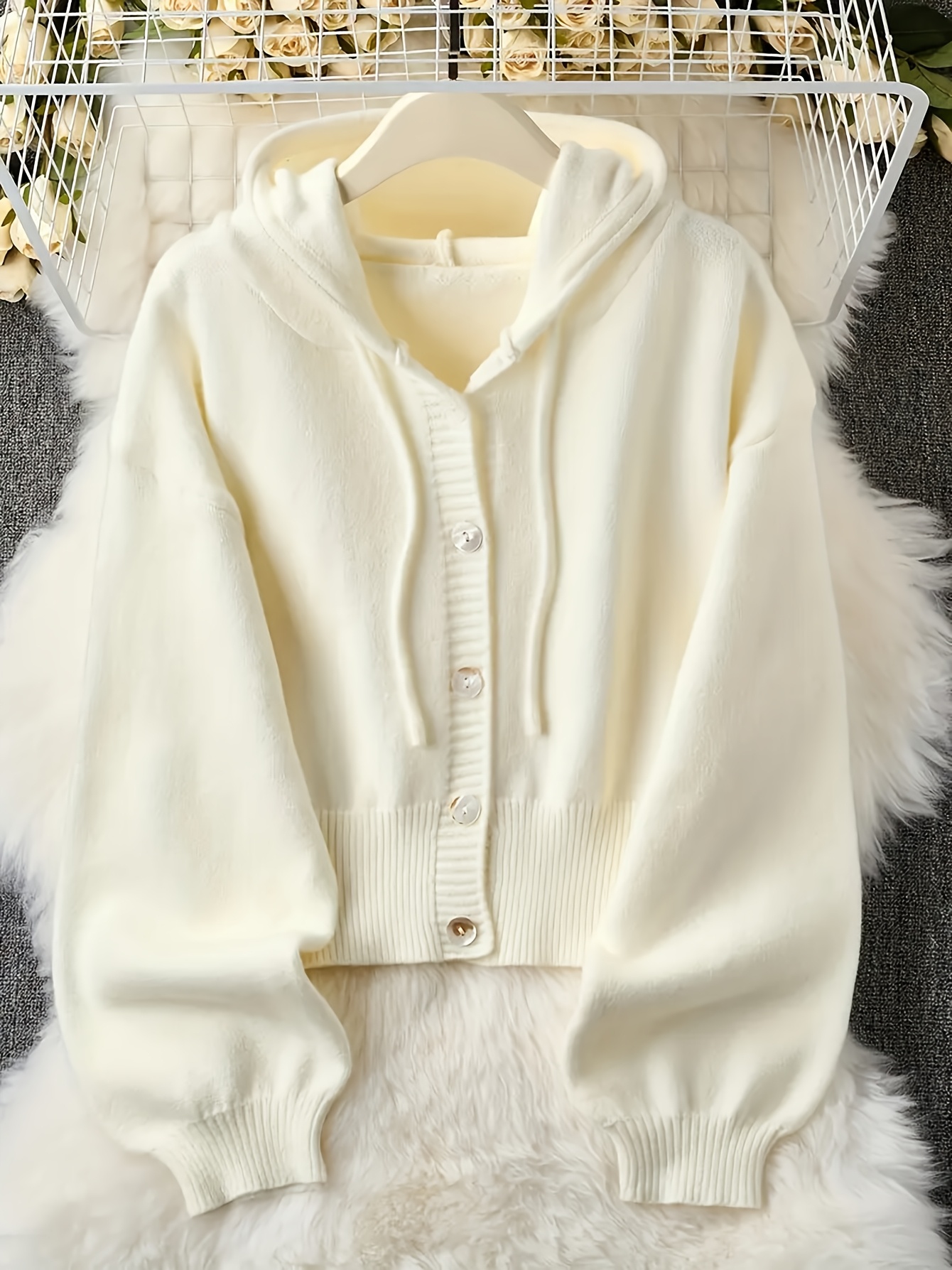 Hooded Sweatshirt Shein Pullover Lang Kapuzenpullover Pullover