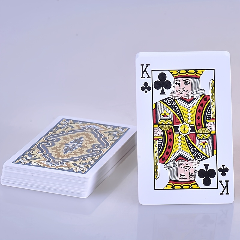 PVC Plastic Playing Cards for Poker Games