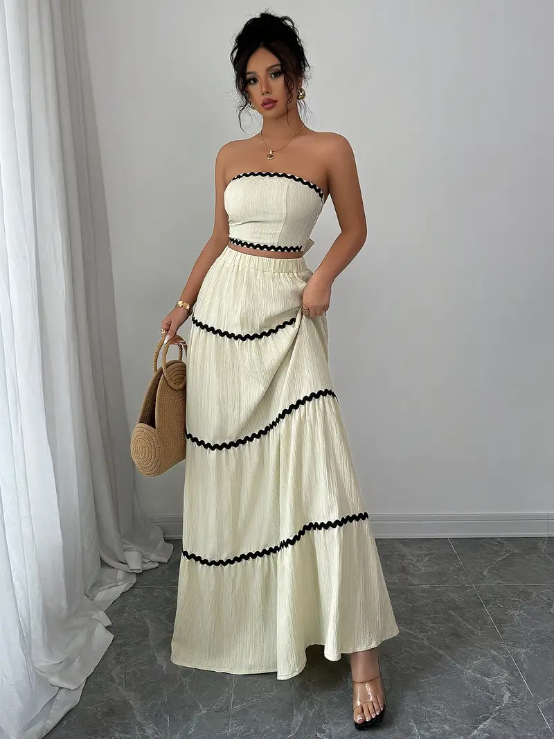 two piece elegant womens shoulder short bodycon dress set - Temu Mauritius two piece elegant womens shoulder short bodycon dress set - Temu Mauritius