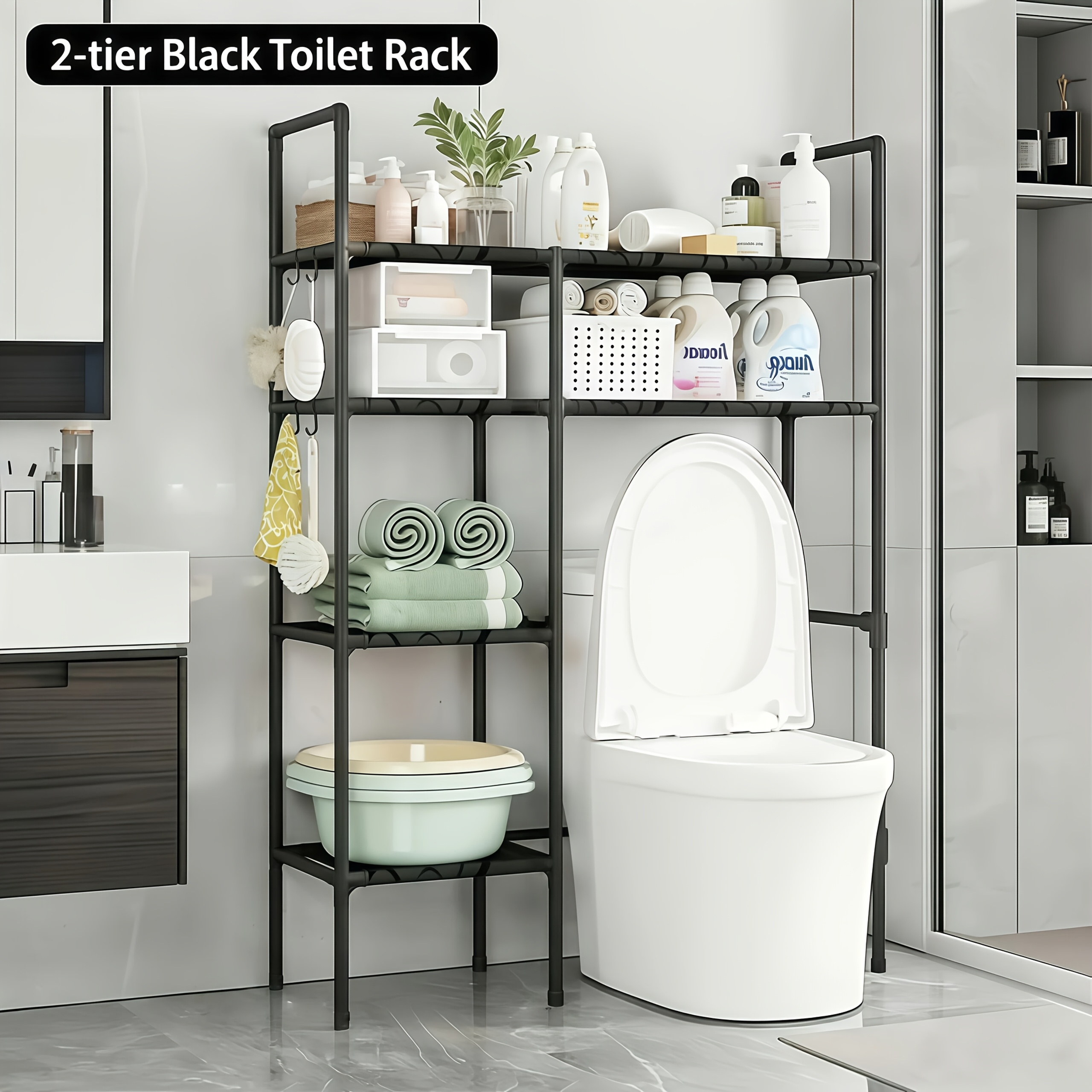 2026 Floor Storage Rack, Multi-functional Organizer, Improves Storage Space, Perfect Shelf For Bathroom Storage