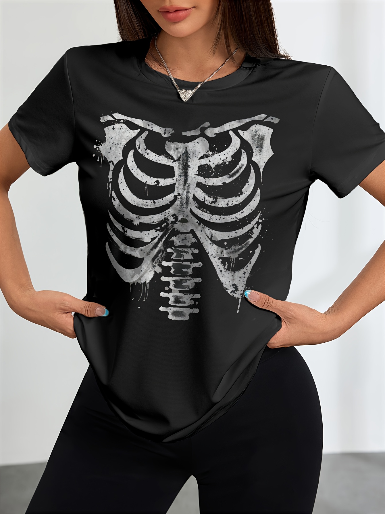 skeleton shirt sold on Temu Australia