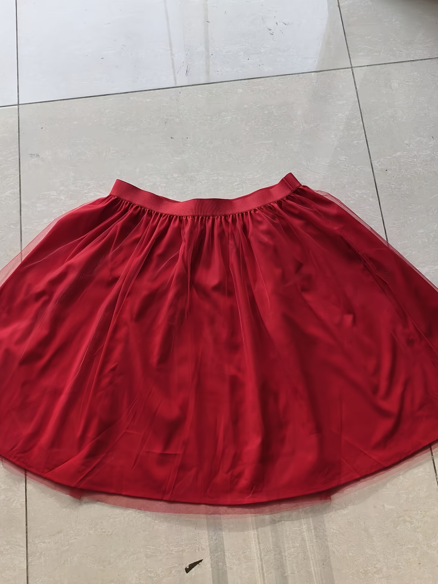 elegant plus size black tulle midi skirt bow detail knee Temu Poland