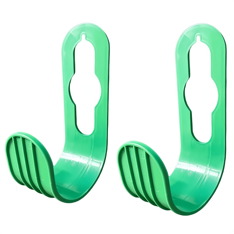 2pcs Of Heavy Duty Water Pipe Hooks, Organize Garden Watering Water Pipes, Wall Mounted Neat Brackets, Water Pipe Racks, Reels