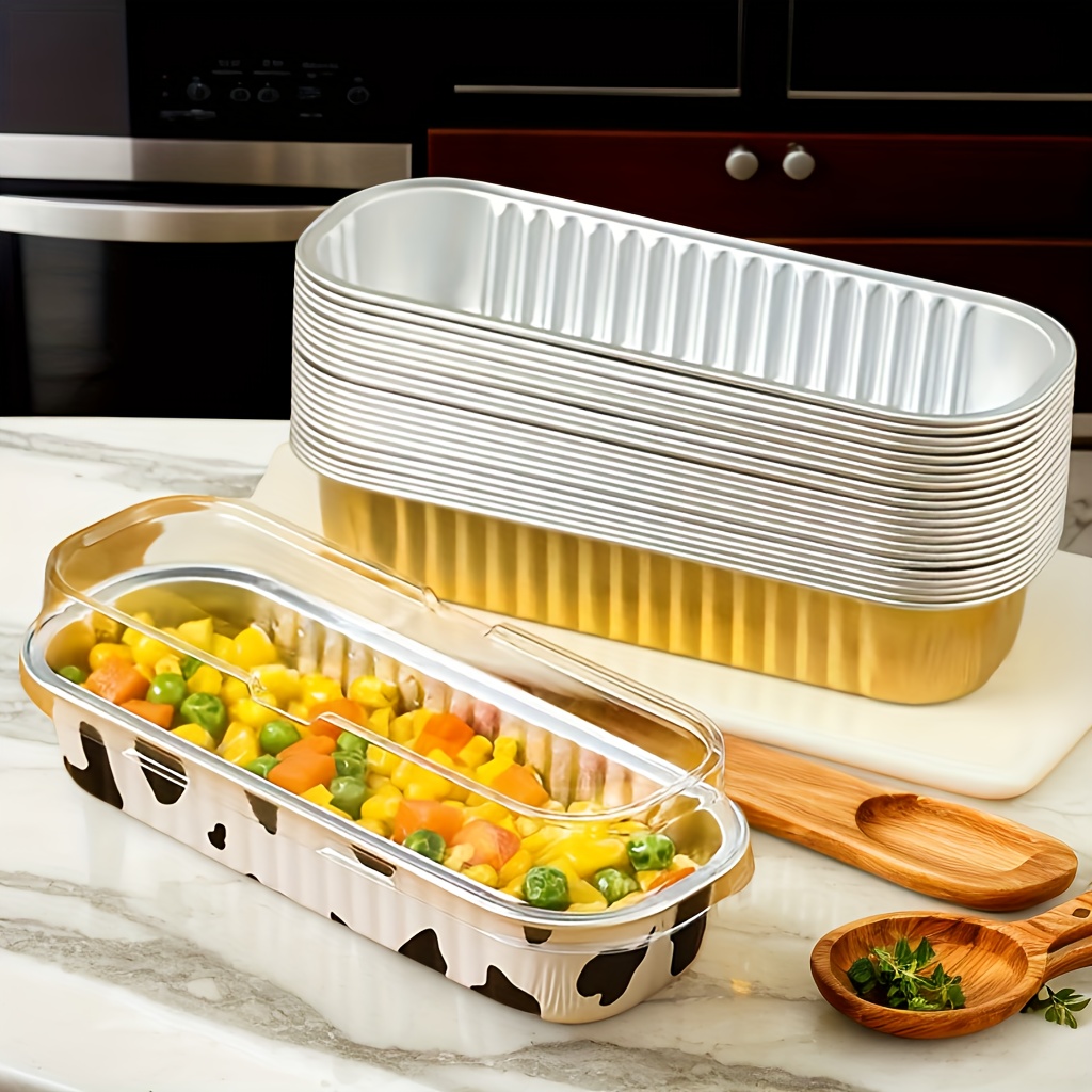 25 piezas moldes desechables pan tapas oz Temu Uruguay