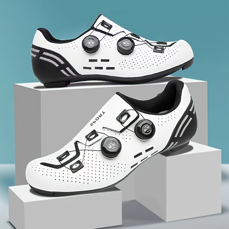 Hommes vélo de route chaussures vélo baskets anti-... – Grandado
