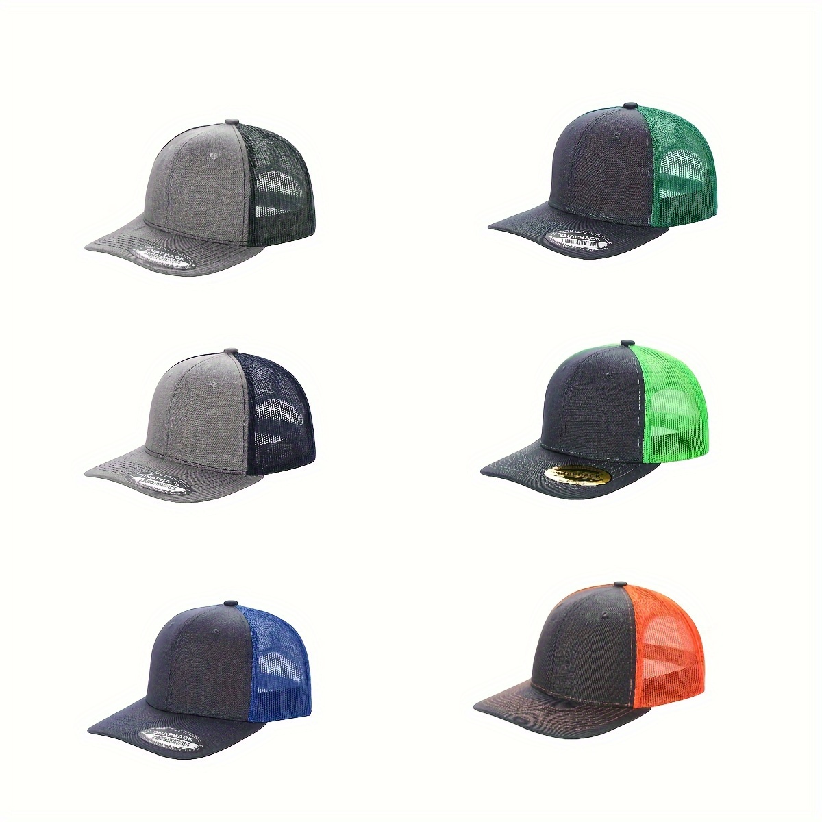 

6pcs Men's Baseball Cap: Of This Baseball Cap Is To And Provide Better Effect.