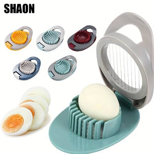 egg slicer stainless steel wire egg slicer suitable for boiled eggs potatoes vegetables essential tool for home and commercial use to make perfectly shaped egg ideal for salads and sandwiches kitchen