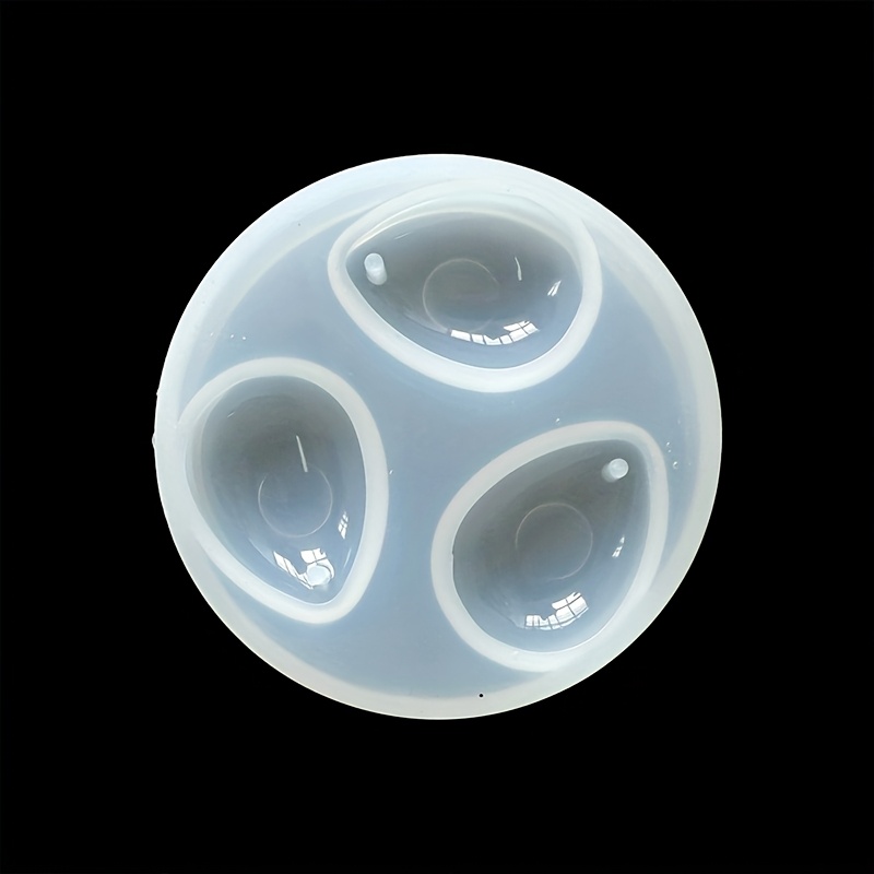 1pc Of Silicone Mold For Crafting Water Drop Pendants, Suitable For Resin Jewelry Making