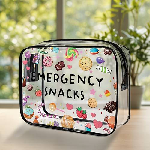 and durable pvc travel pouch featuring a zipper designed for women and girls this lightweight fade resistant makeup and toiletry bag is a portable cosmetic case with an easy to