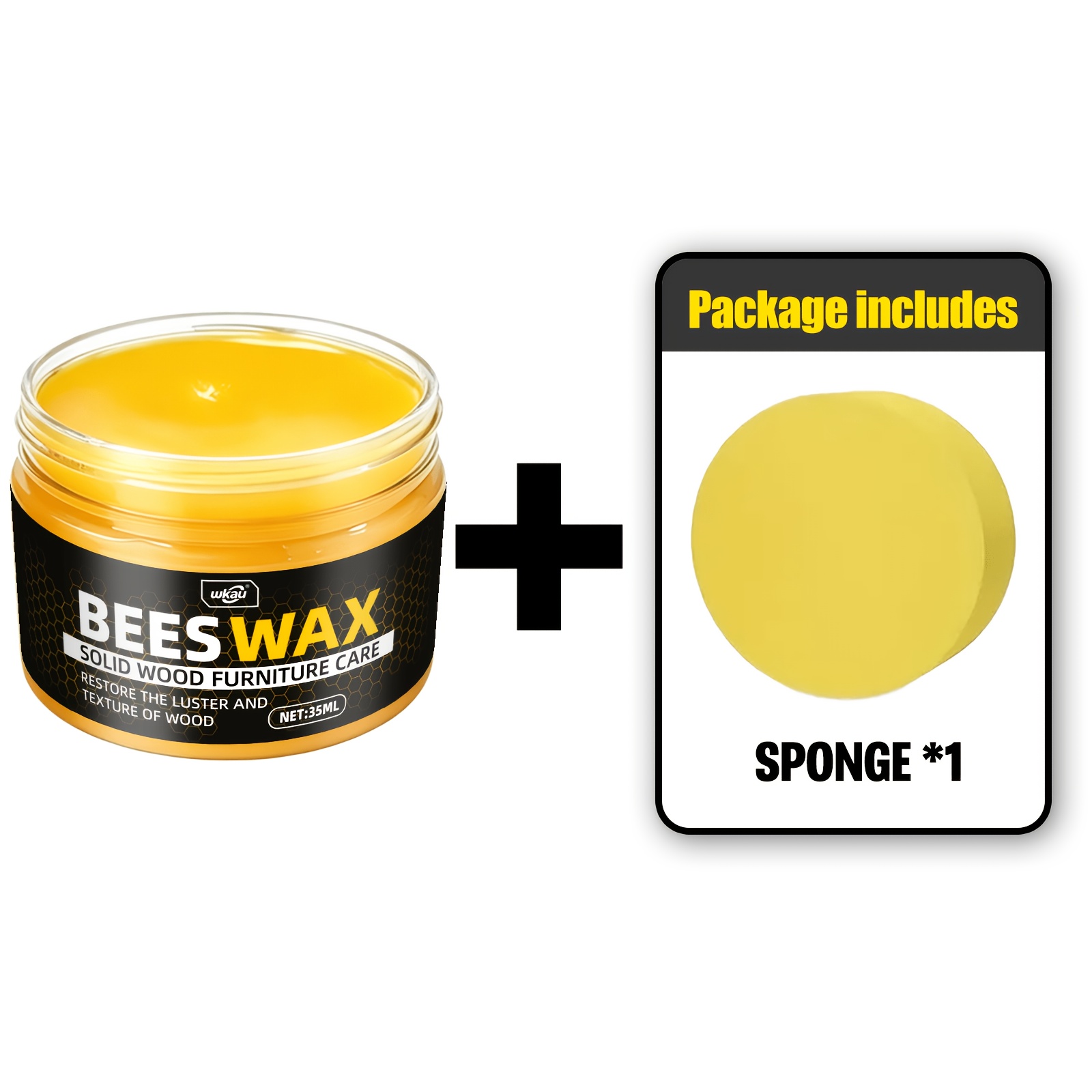 Wood Protector Made From Beeswax, Enhances Brightness And Durability, Non-tacky, Suitable For Cabinets, Stairs, And Cutting Boards