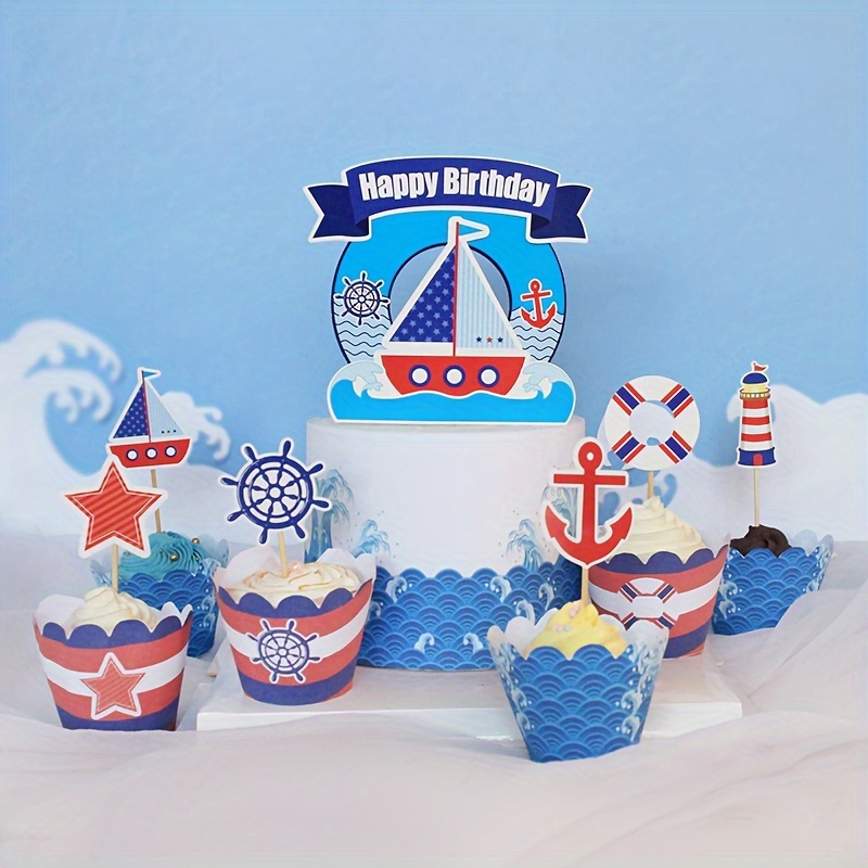 Nautical Birthday Party Ideas, Photo 1 of 5