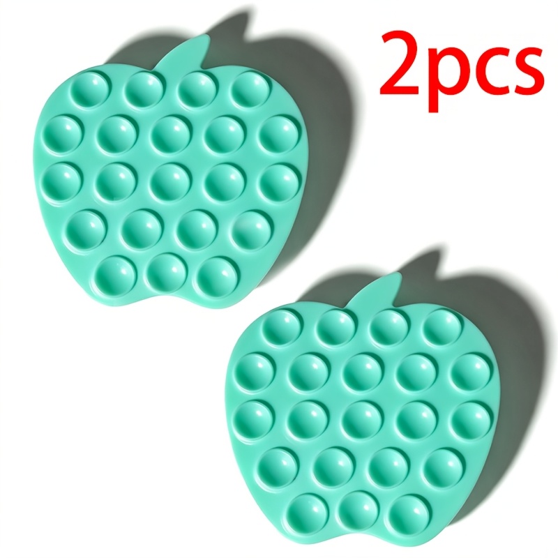 Fruit-Shaped Silicone Suction Cup Phone Stand, Multifunctional