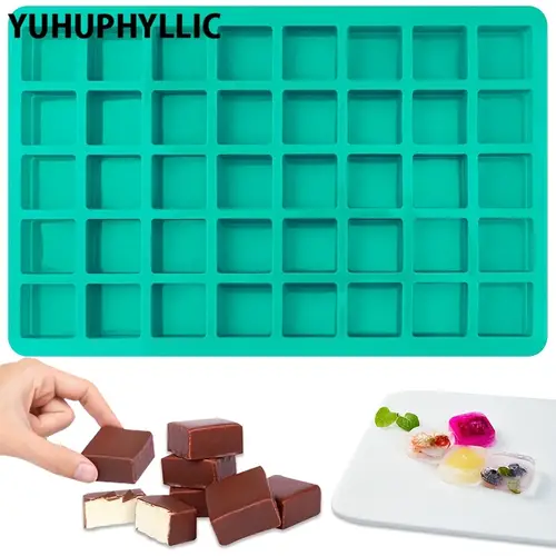 square silicone mold mini cube silicone mold suitable for chocolate ice cubes and gummies