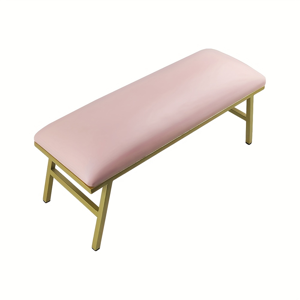 TEMU 1 paquete de reposabrazos para de uñas con relleno de esponja , base duradera y resistente a manchas, ideal para manicura en manos y pies