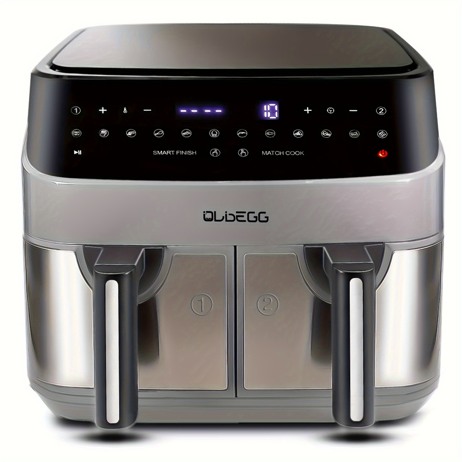 

Upgraded 10-quart Touch Screen Air Fryer Oven14 Functions To Cook Anything Cooks Cooks 2 Different Foods Simultaneously Holiday Gift Air Fryer Family Cooking