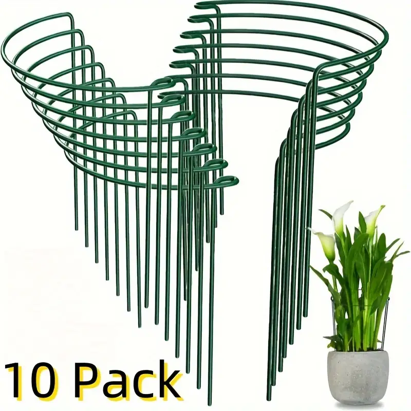 Gardening Iron Support Christmas Tree Money Tree Vegetables Melons And Fruits Climbing Rattan Support Flower Support Pole Plant Support Pole Christmas Decoration Anti-fall Frame