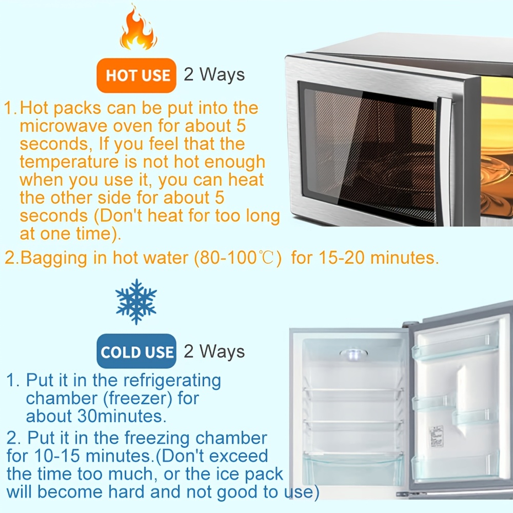 1pc Reusable Hot & Cold Breast Relax Pad - Blue PVC Gel-Filled Breastfeeding Comfort for Moms, Front & Back Design for Enhanced Support, Nursing Accessories | Personal Comfort Item | Textured Surface